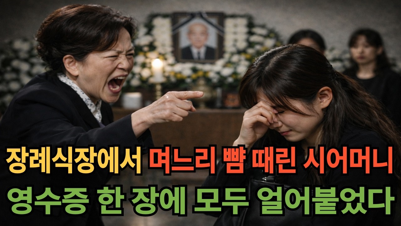“빈손으로 왔냐?” 장례식장에서 쫓겨난 며느리, 그날 빈소가 뒤집힌 이유|오디오북|감동사연|인생사연|노후사연|반전사연|시니어롱폼