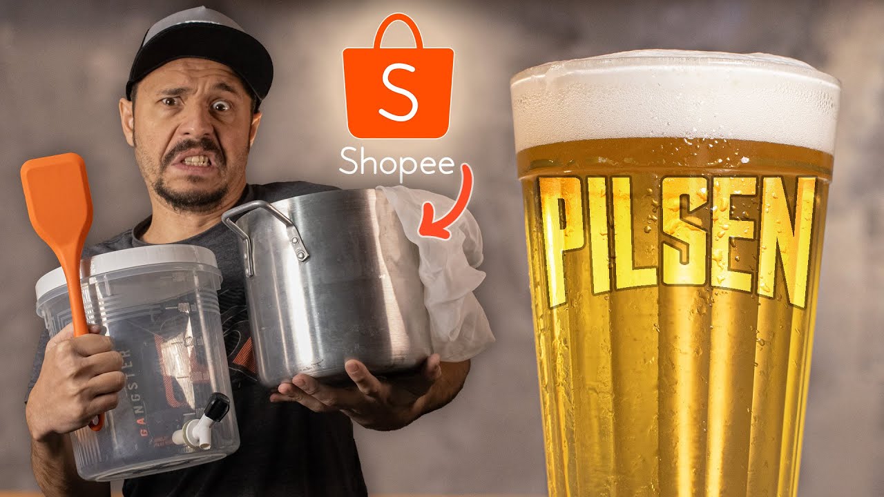 Como Fazer uma Cerveja PILSEN em Casa com Equipamentos Simples!