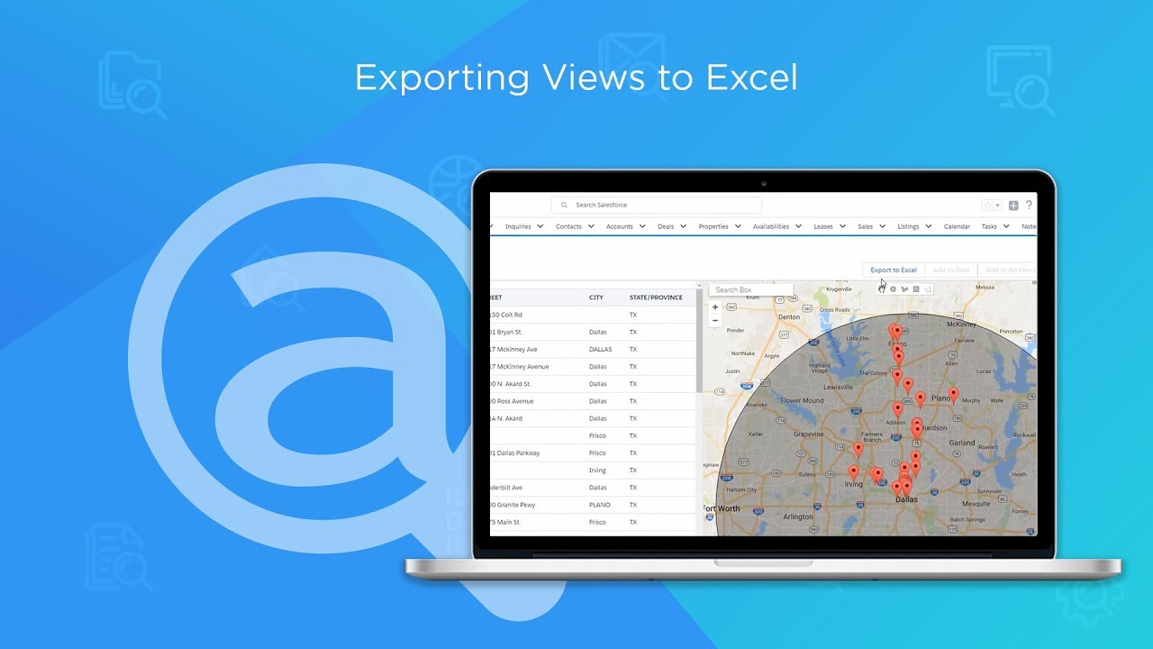 Exporting Views to Excel | Ascendix Search for Commercial Real Estate