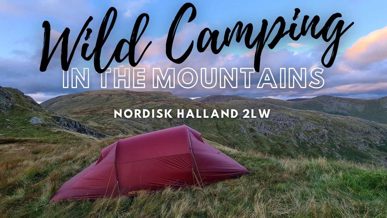 Wild Camping in the Mountains in a Nordisk Halland 2LW Tent