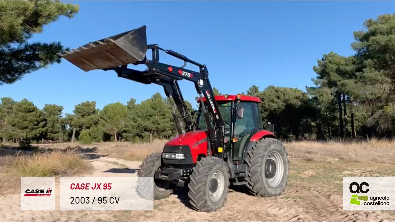Tractor ocasi&oacute;n CASE Agricole JX 95