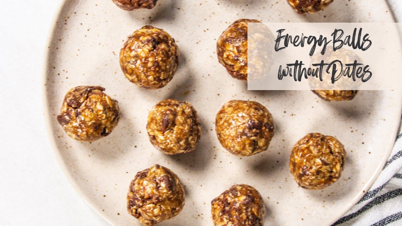 How To Make Energy Balls without Dates