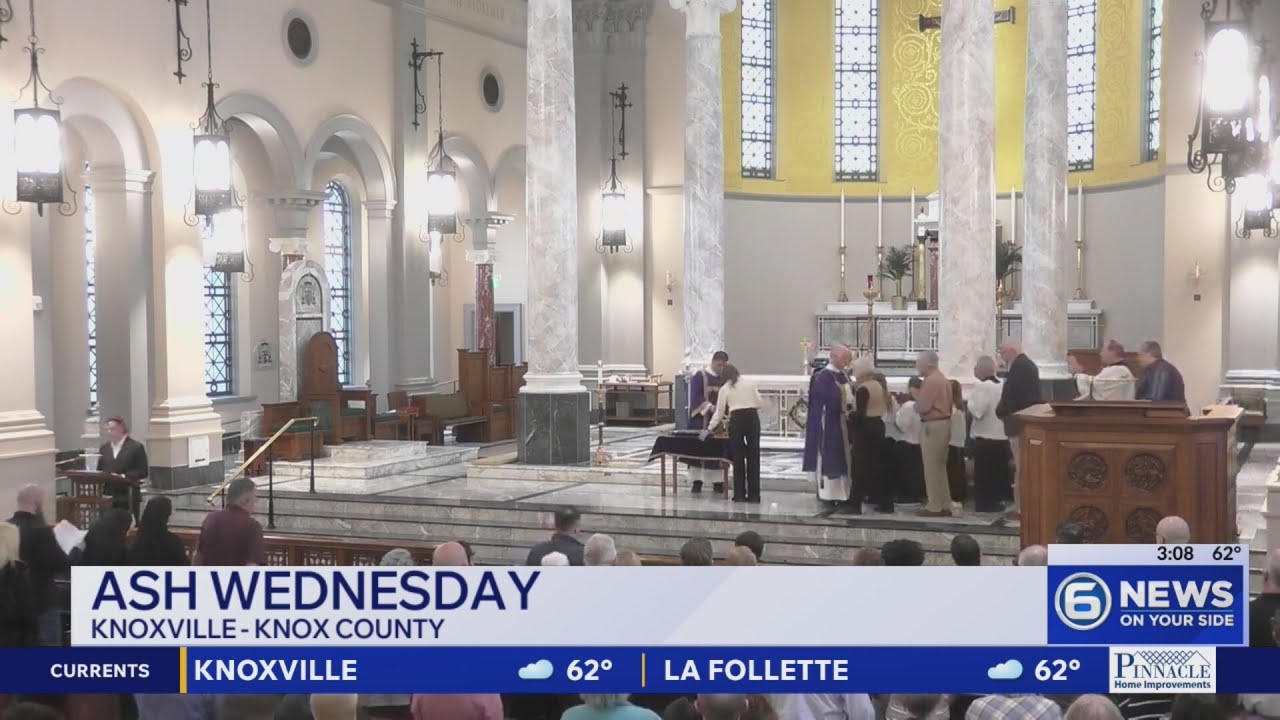 Catholics in East Tennessee mark start of Lent with Ash Wednesday