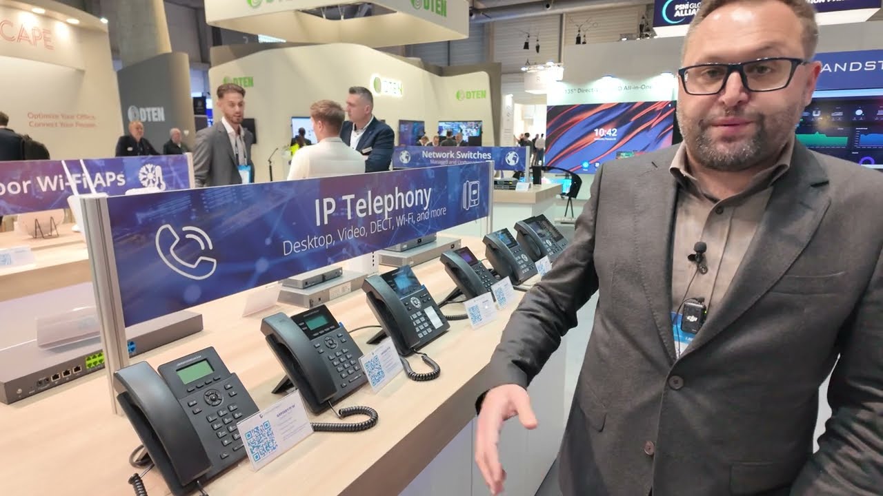 Grandstream at ISE 2025: Wi-Fi Phones, SIP Video Phones, Networking & Security