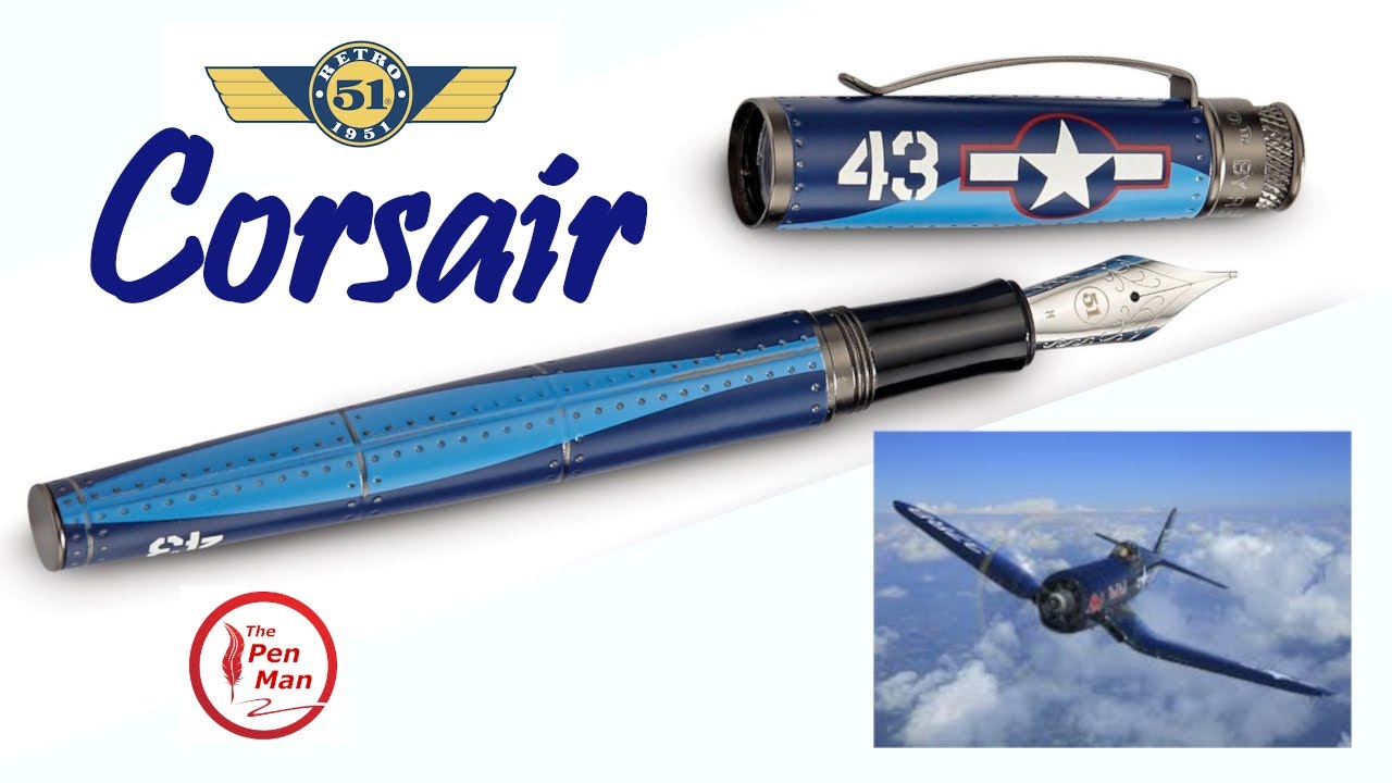 Retro 51 Tornado Corsair, Fountain Pen Review