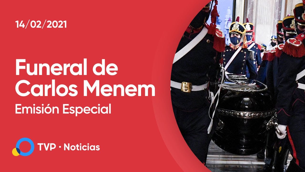 Emisión Especial: Funeral de Carlos Menem (Programa Completo)