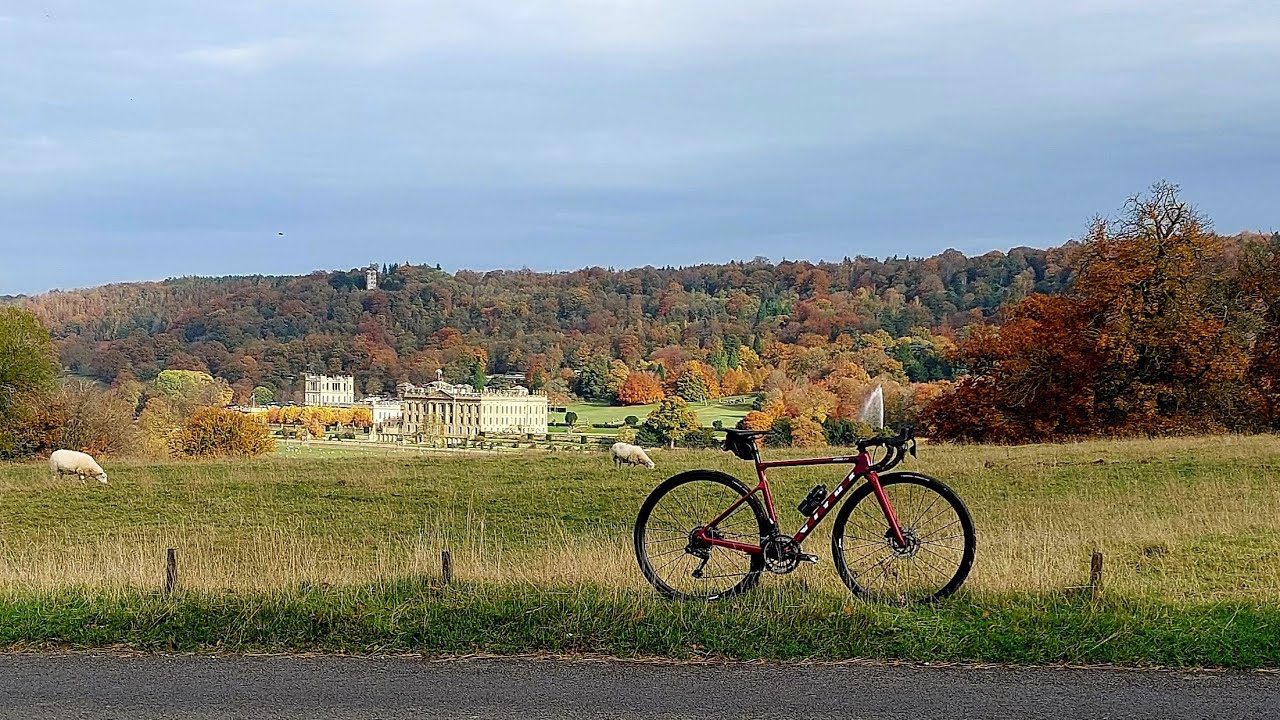 Cycling Vlog 2024-10-26   Showing the Autumnal Colours of Derbyshire