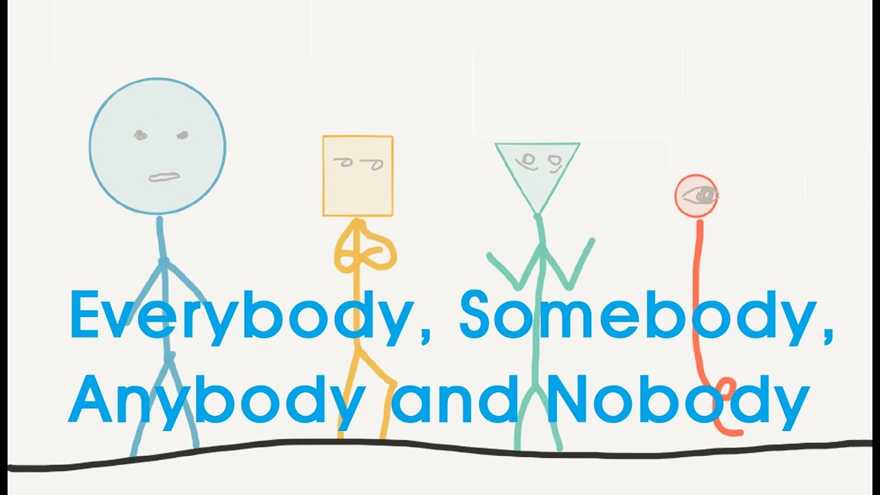 Short Story: Everybody, Somebody, Anybody, and Nobody