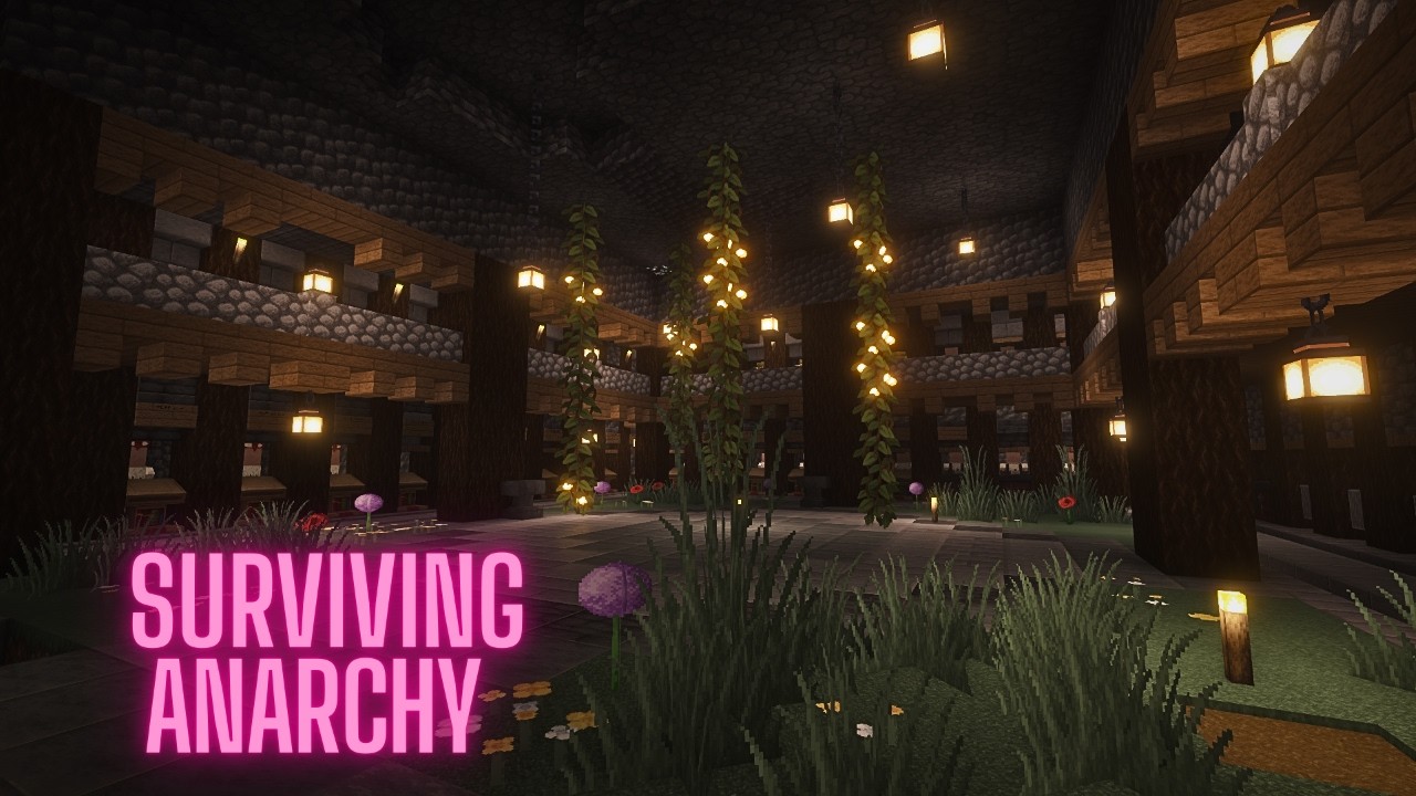 Starting My Mega Base On Anarchy Minecraft