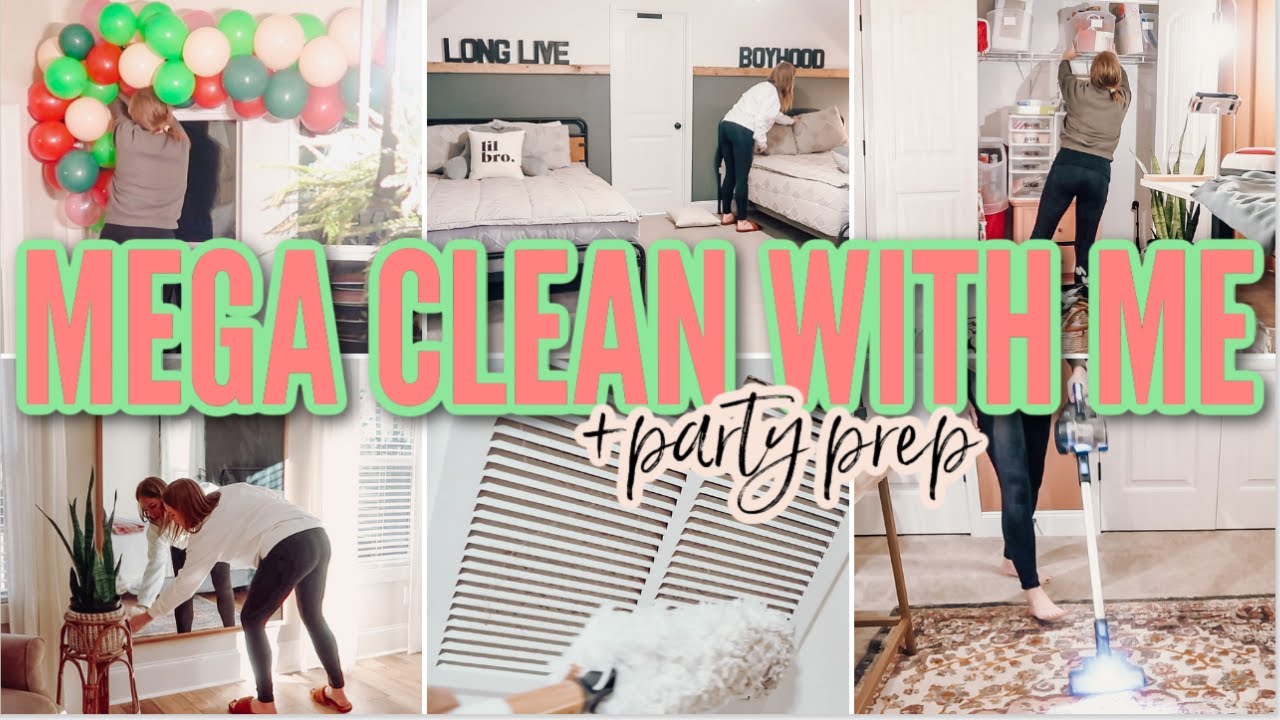 МЕГАЧИСТКА И ОРГАНИЗАЦИЯ СО МНОЙ! | КАК ПОДГОТОВИТЬСЯ К ВЕЧЕРИНКЕ | ДЕЛАЕМ МАКСИМУМ