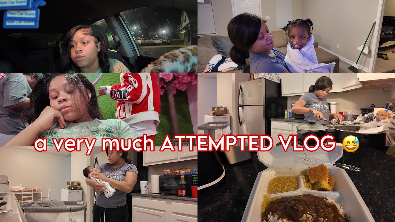 ZANADIA SIMONE VLOG| very much ATTEMPTED birthday vlog … baby update 💙 + cooking and cleaning