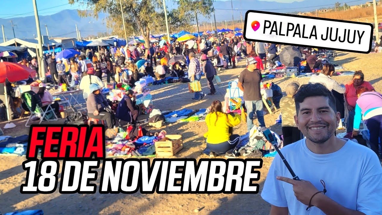 FERIA 18 DE NOVIEMBRE: ZAPAS, PRENDAS SHEIN, PELUQUEROS, TODO MUY BARATO - LA MÁS GRANDE DE PALPALÁ