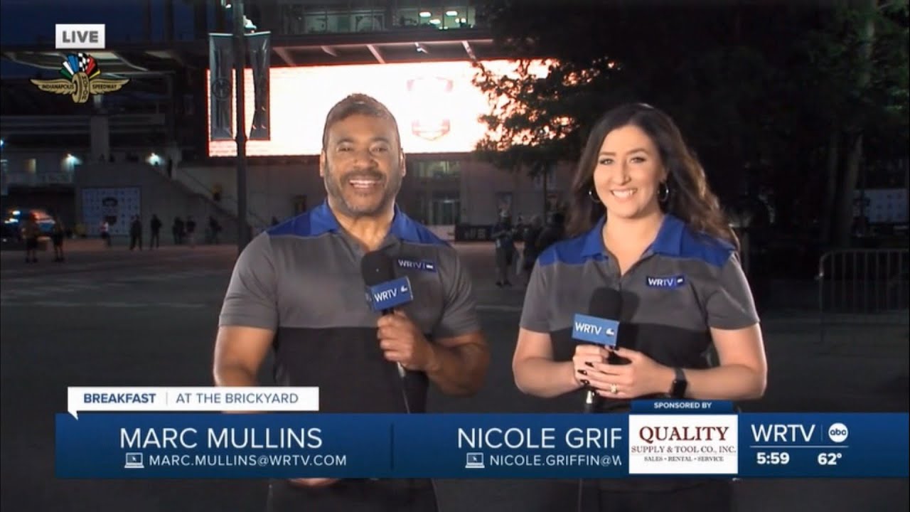 2024 Indy 500 - Race Day, Breakfast at The Brickyard- opening (WRTV ABC 6 Indianapolis)