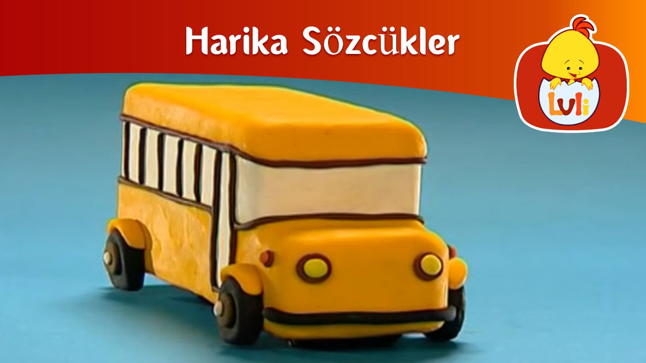 Harika Sözcükler - Timsah, Kitap, Otobüs, Fare, Luli TV