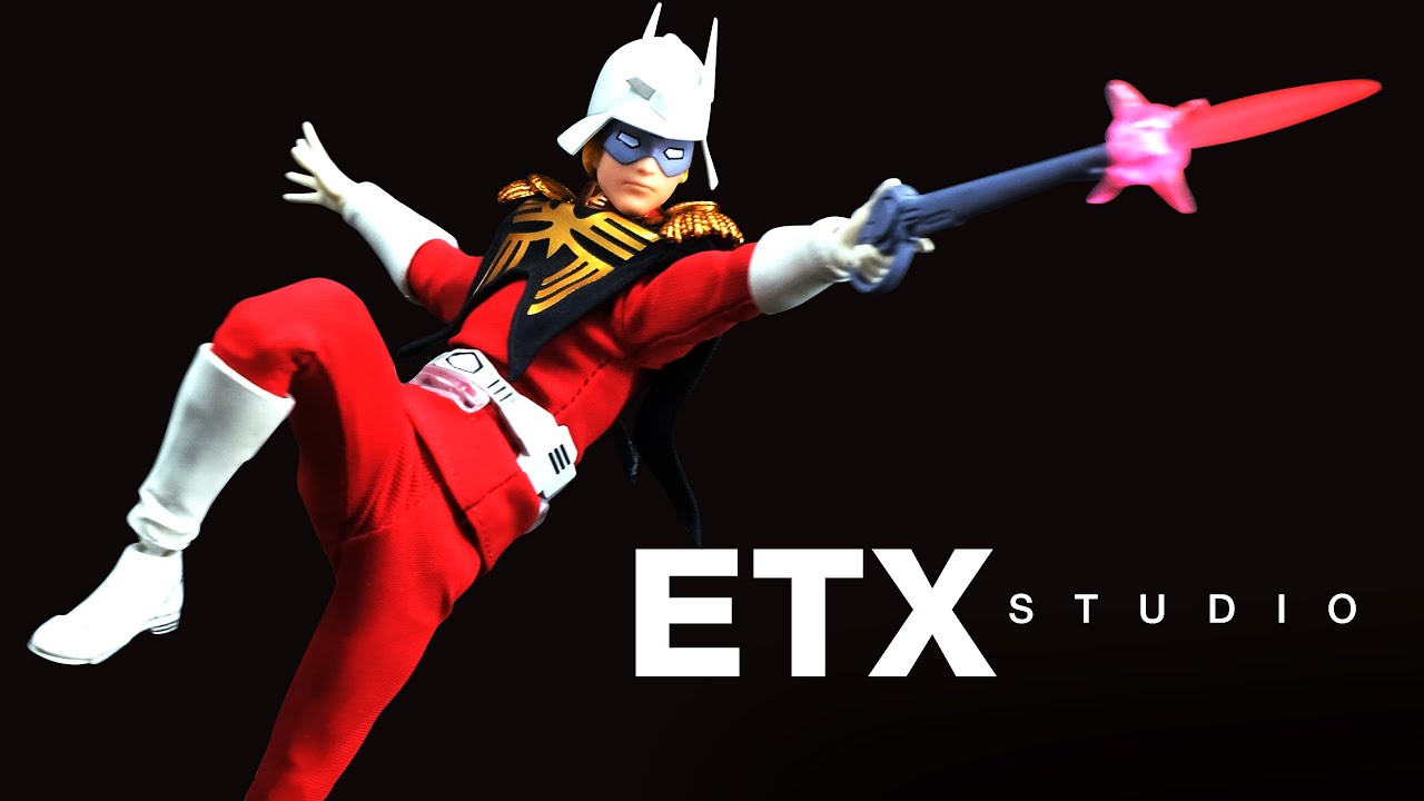 Prince Casval! Char Aznable ETX STUDIO ETX001 1/12 : THE RED COMET