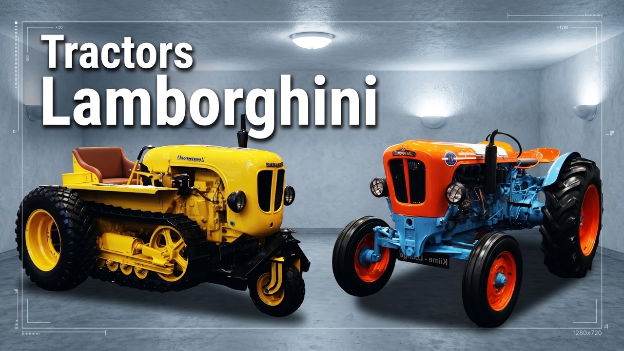The Power of Lamborghini Tractors: How it all started
