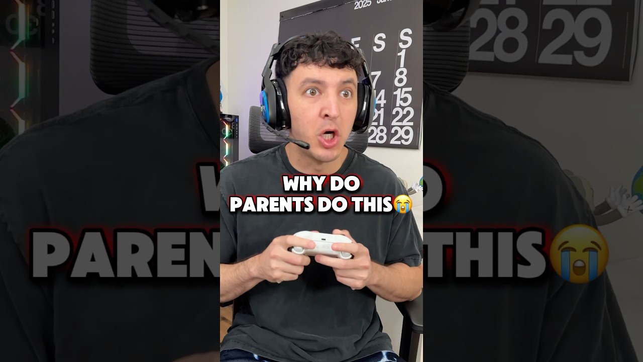 Когда родители портят игровую сессию 😖