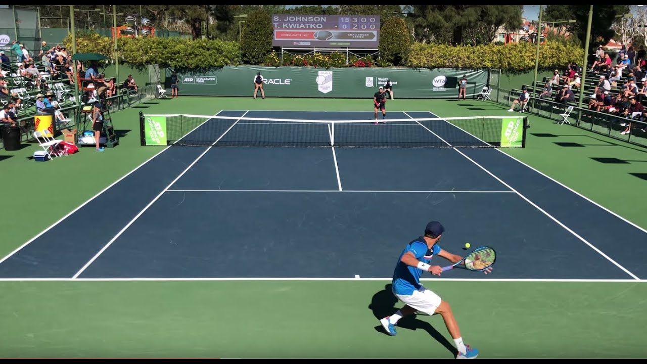 Steve Johnson v. Thai-Son Kwiatkowski | Battle of Former NCAA Champs (Newport Beach 2.1.20)