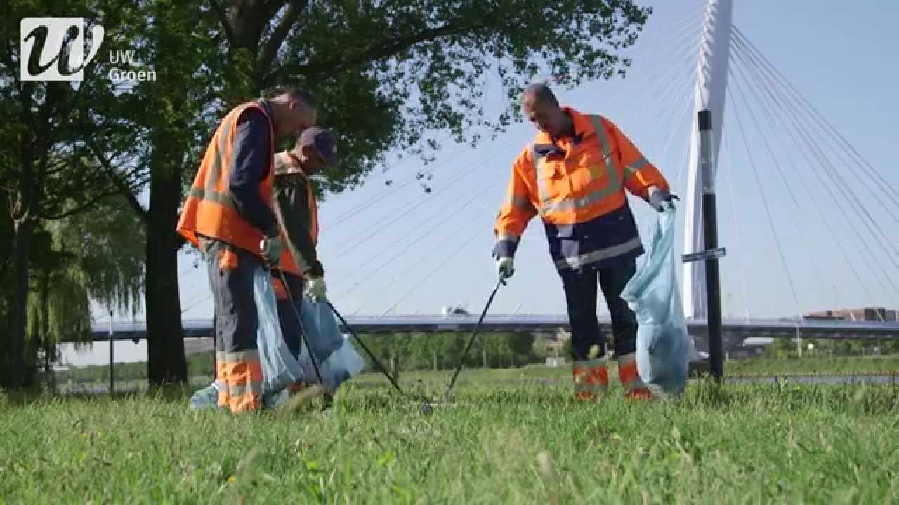 UW Groen verwijdert zwerfvuil in de gemeente Utrecht