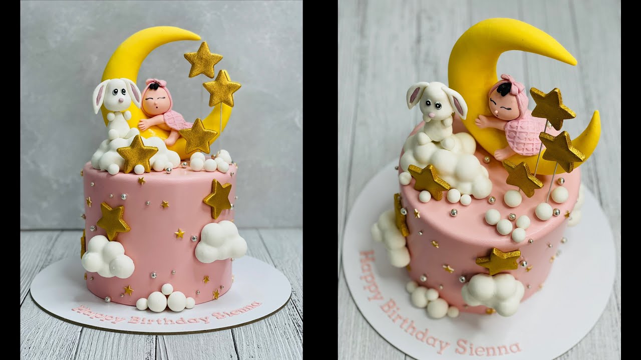 Baby and Moon Cake