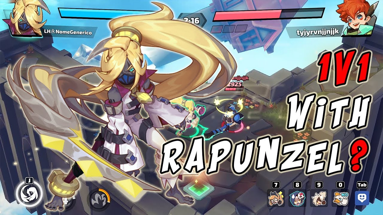 How good is Rapunzel in 1v1?