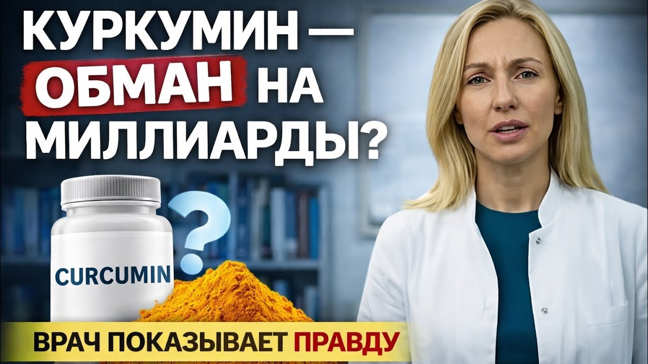 Куркумин — Обман на Миллиарды? Врач Раскрывает Правду