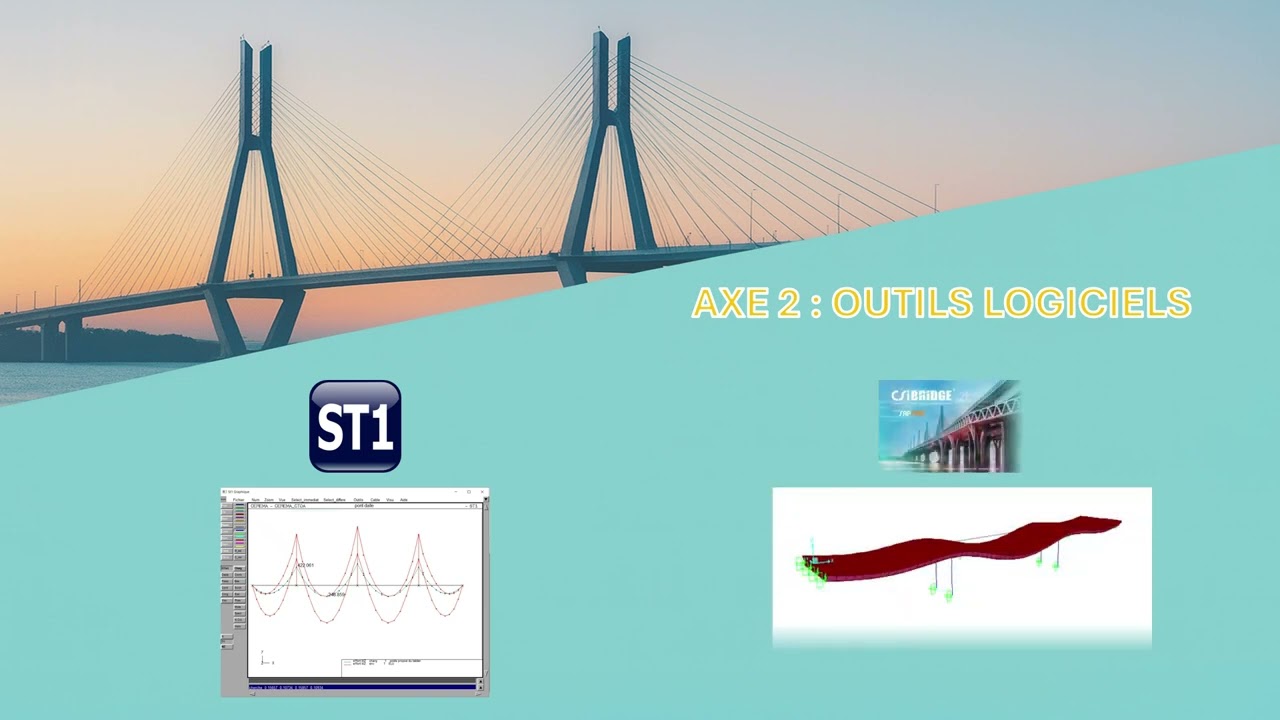 Pratiquer et Maitriser la conception et le calcul des ponts✨✨✨