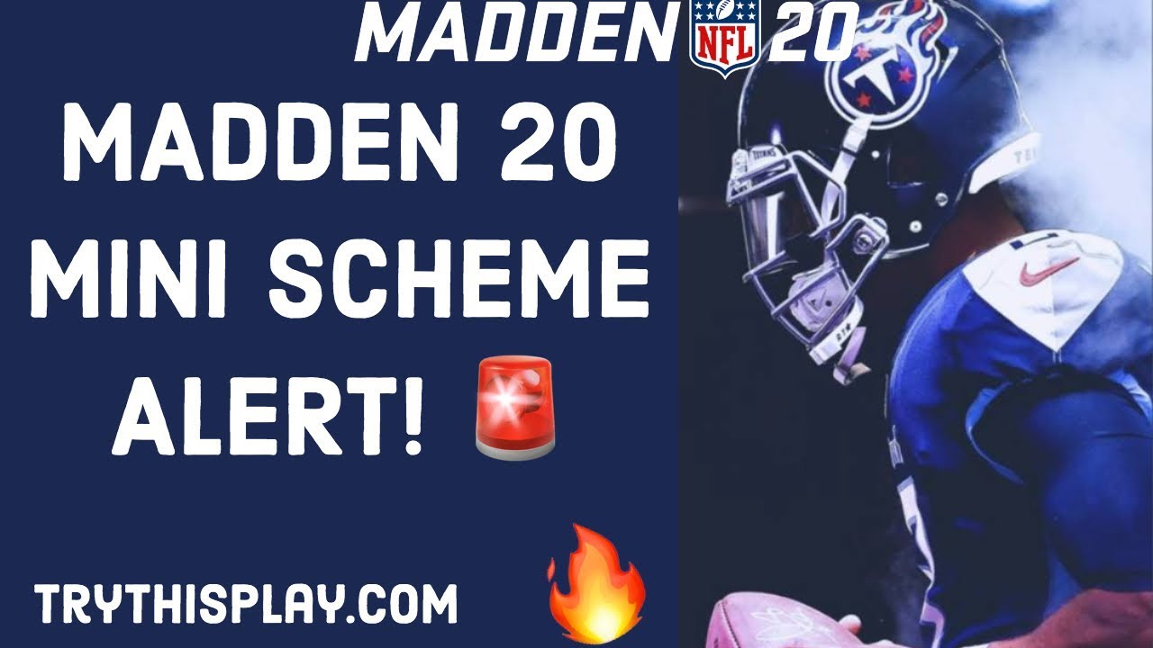 Madden 20 Mini Scheme! Money Plays! Running Scheme