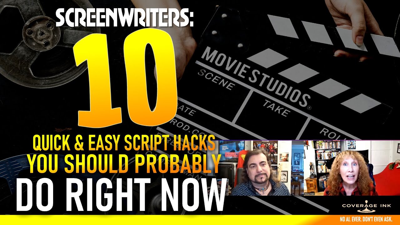 #Screenwriters 10 Quick & Easy Things You Should Do to Pump Up Your Script Right Now