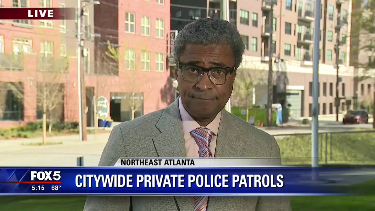 Citywide private police patrols