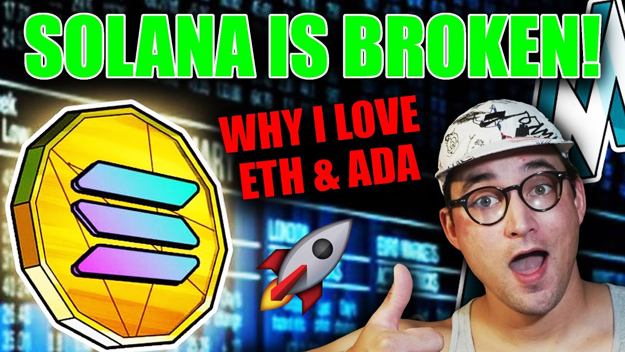 SOL Solana Network IS DOWN! This is why I LOVE CARDANO (and Ethereum)!