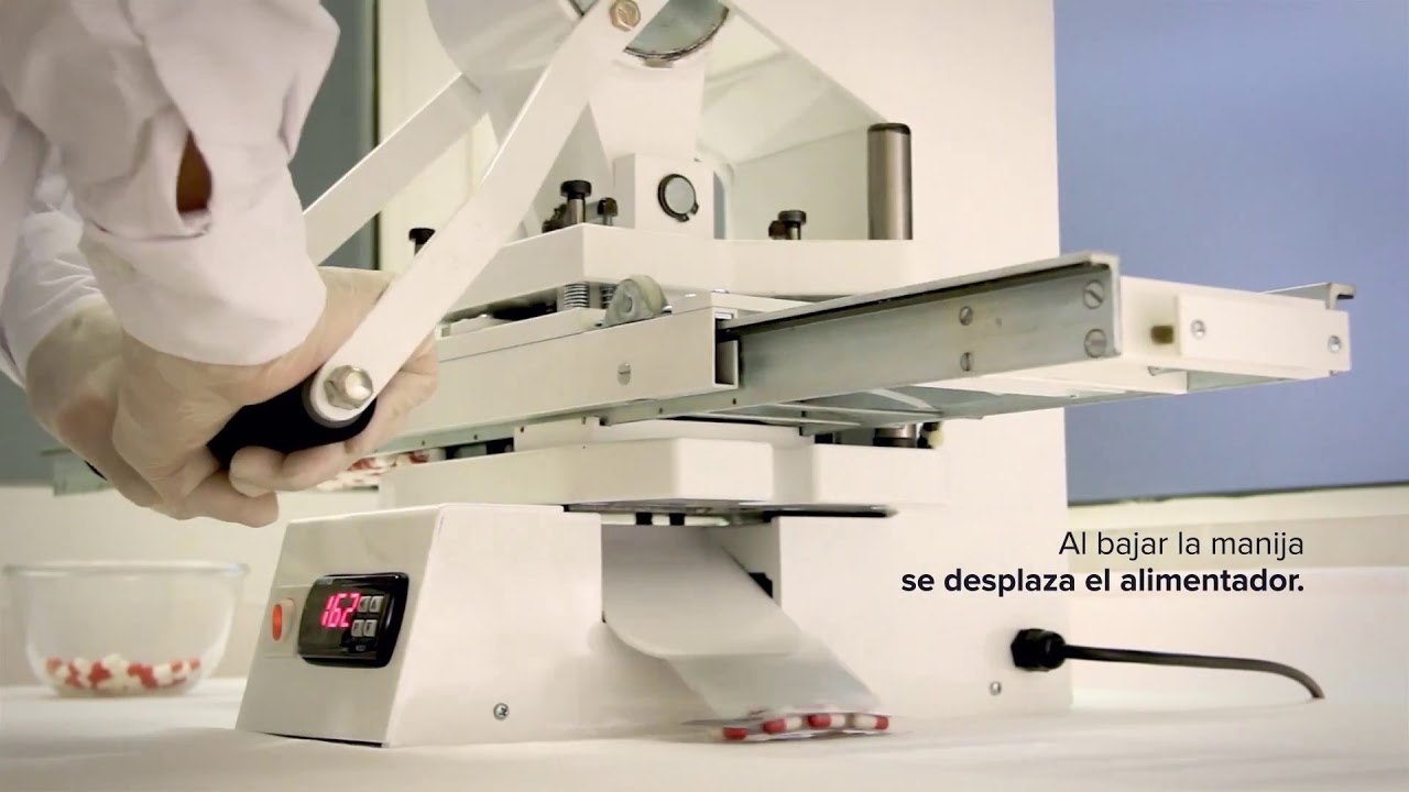 Máquina para blíster de cápsulas o pastillas Modelo BM-300