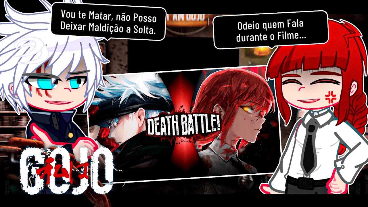 🟣🩸♪ Jujutsu Kaisen | React to Gojo VS Makima - | DEATH BATTLE! (Jujutsu Kaisen VS Chainsaw Man)🩸🟣