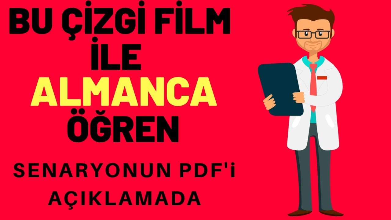 ALMANCA ÖĞRENMEK İÇİN ALTYAZILI ALMANCA ÇİZGİ FİLM