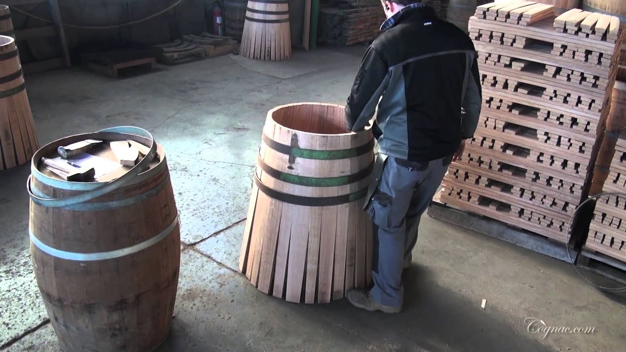 Cognac.com: Cognac & Wine Barrel Making at Tonnellerie Sansaud Cooperage Near Cognac France