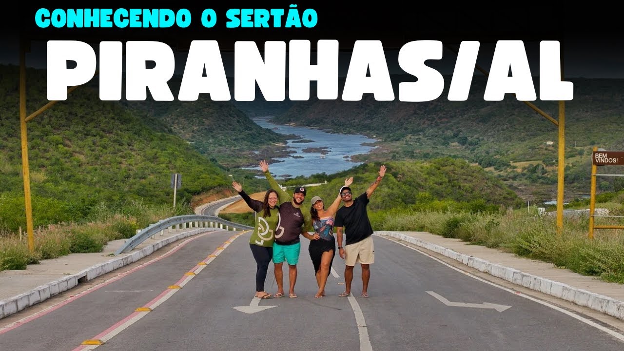 PIRANHAS e seus encantos. Conheça o SERTÃO de Alagoas, o lugar mais INCRÍVEL que conheci.