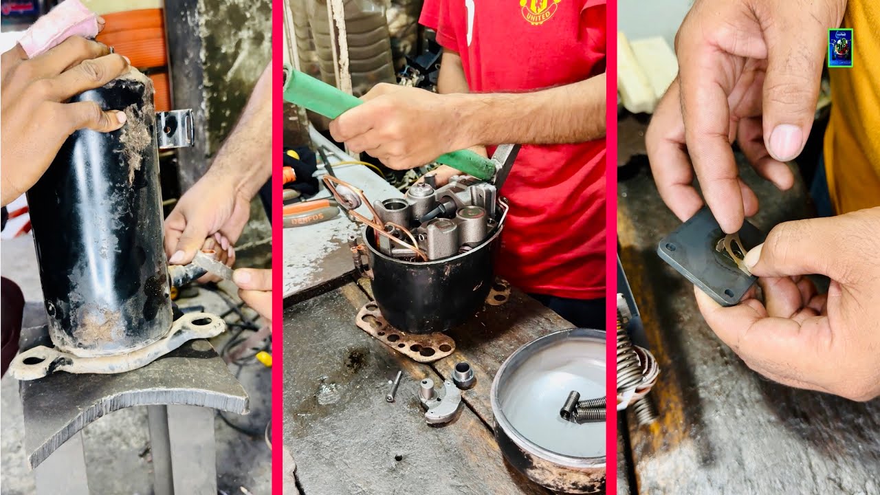 What are the common faults in a refrigerator compressor?