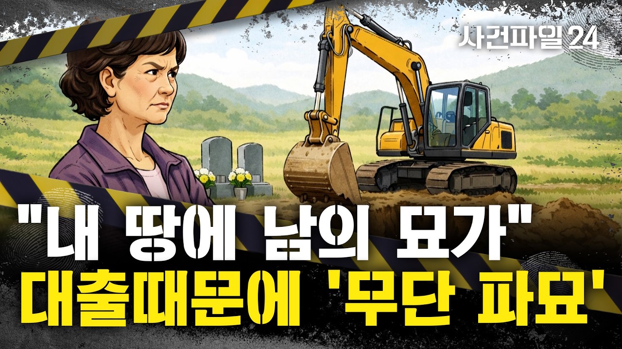[사건파일24] '연락 무응답'에 무단 파묘한 땅주인···