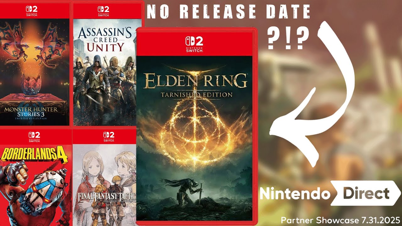 WHERE IS ELDEN RING TARNISHED EDITION!!! | Nintendo direct reaction | Casual Convos EP 1
