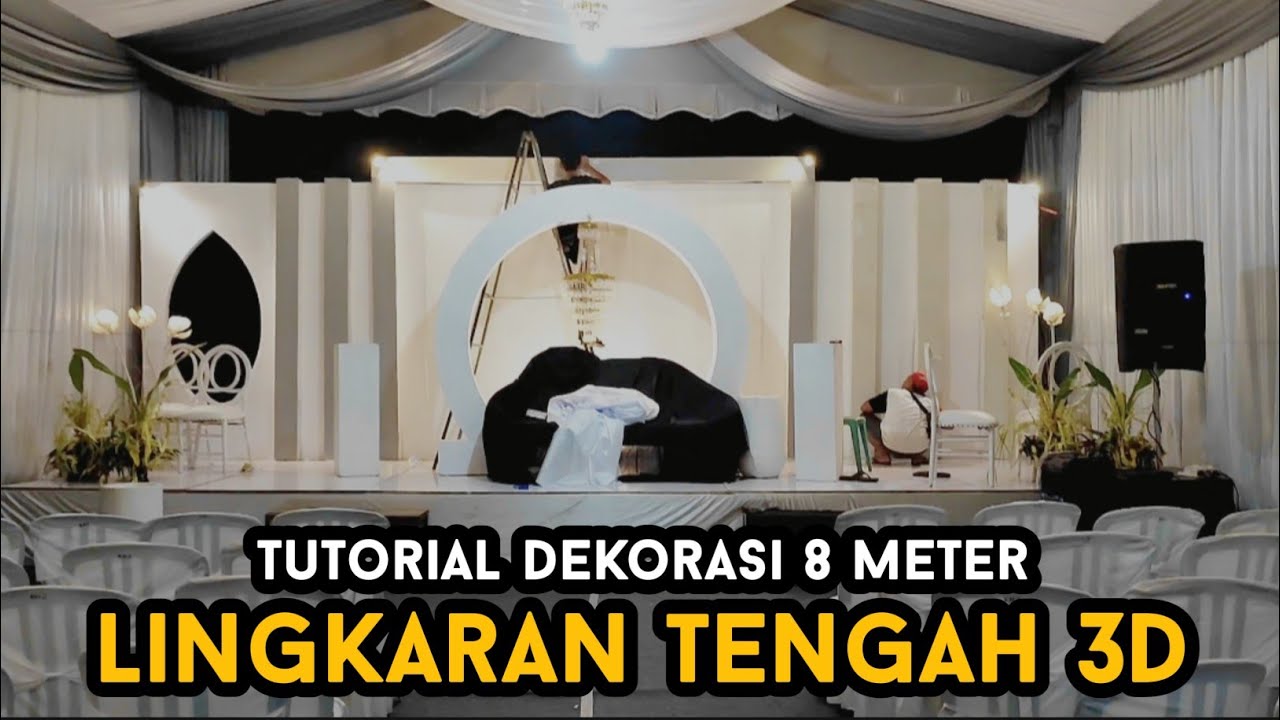 TUTORIAL DEKORASI LINGKARAN TENGAH 3D