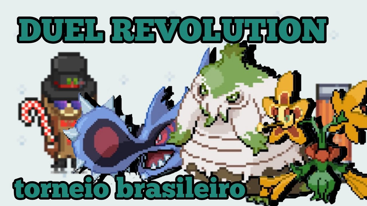 DUEL REVOLUTION: meu torneio brasileiro, duelos de evos nesse torneio 