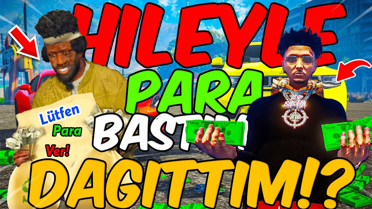 Fivem Hile İle Para Basıp Oyunculara Dağıttım!? (Fivem Hile Troll)