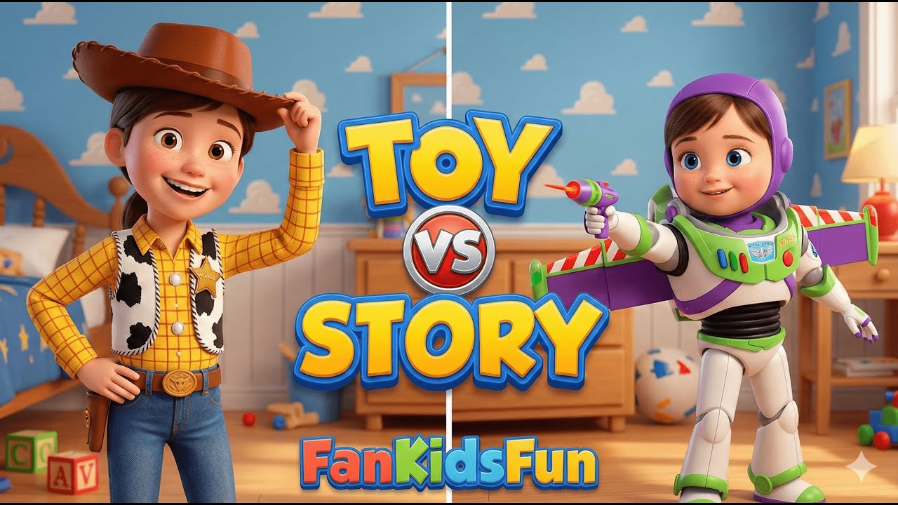 Toy Story Would You Rather? (Woody vs Buzz) | FanKidsFun
