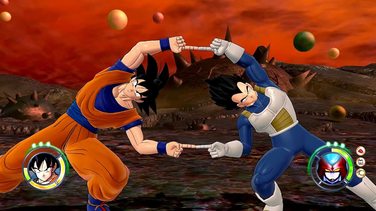 Goku & Vegeta Vs Movie Villains