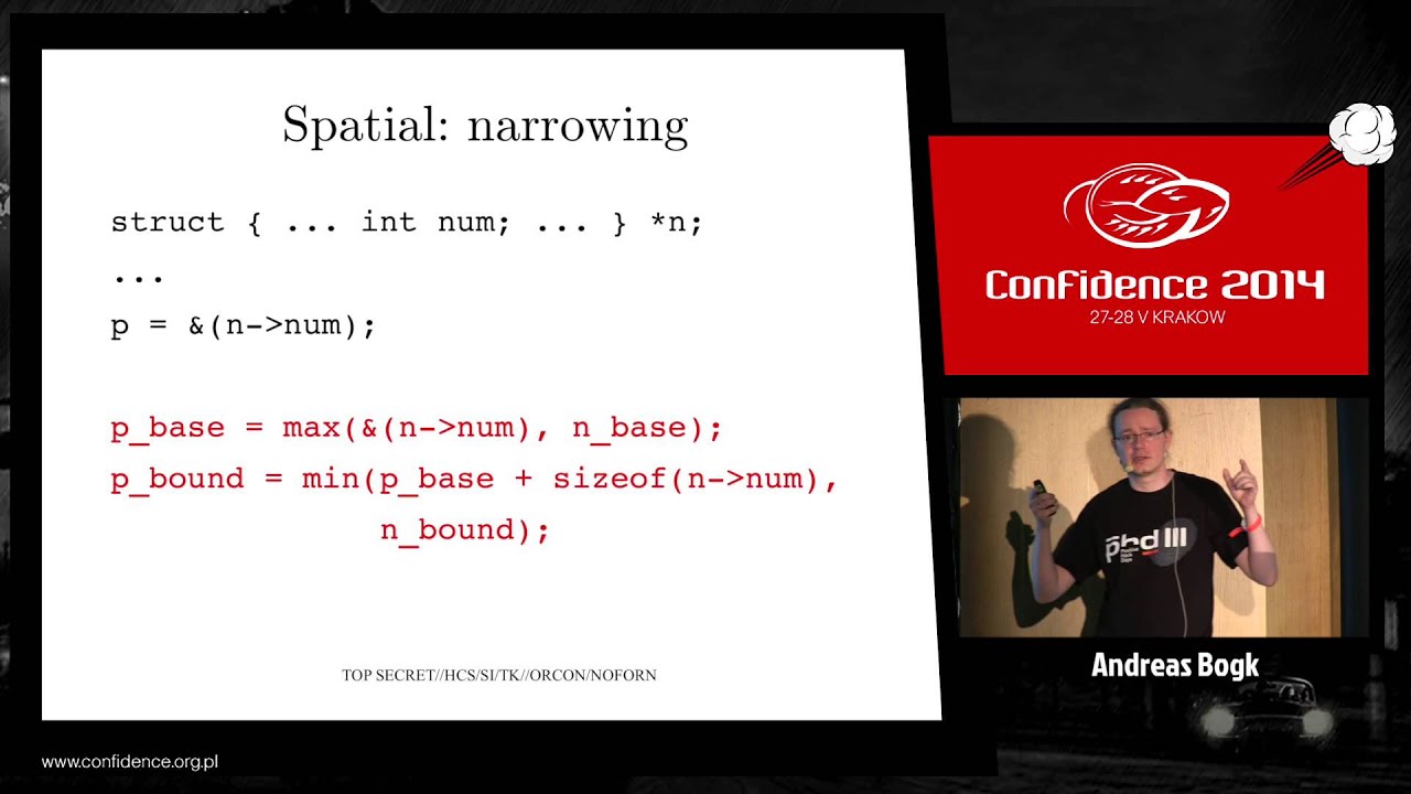CONFidence 2014: Preventing violation of memory safety in C/C++ software - Andreas Bogk