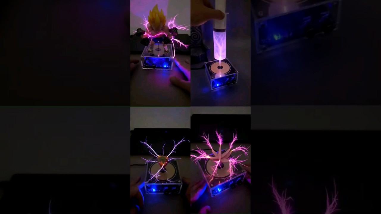 bluetooth music tesla coil arc plasma speaker wireless transmission experiment tesla coil science