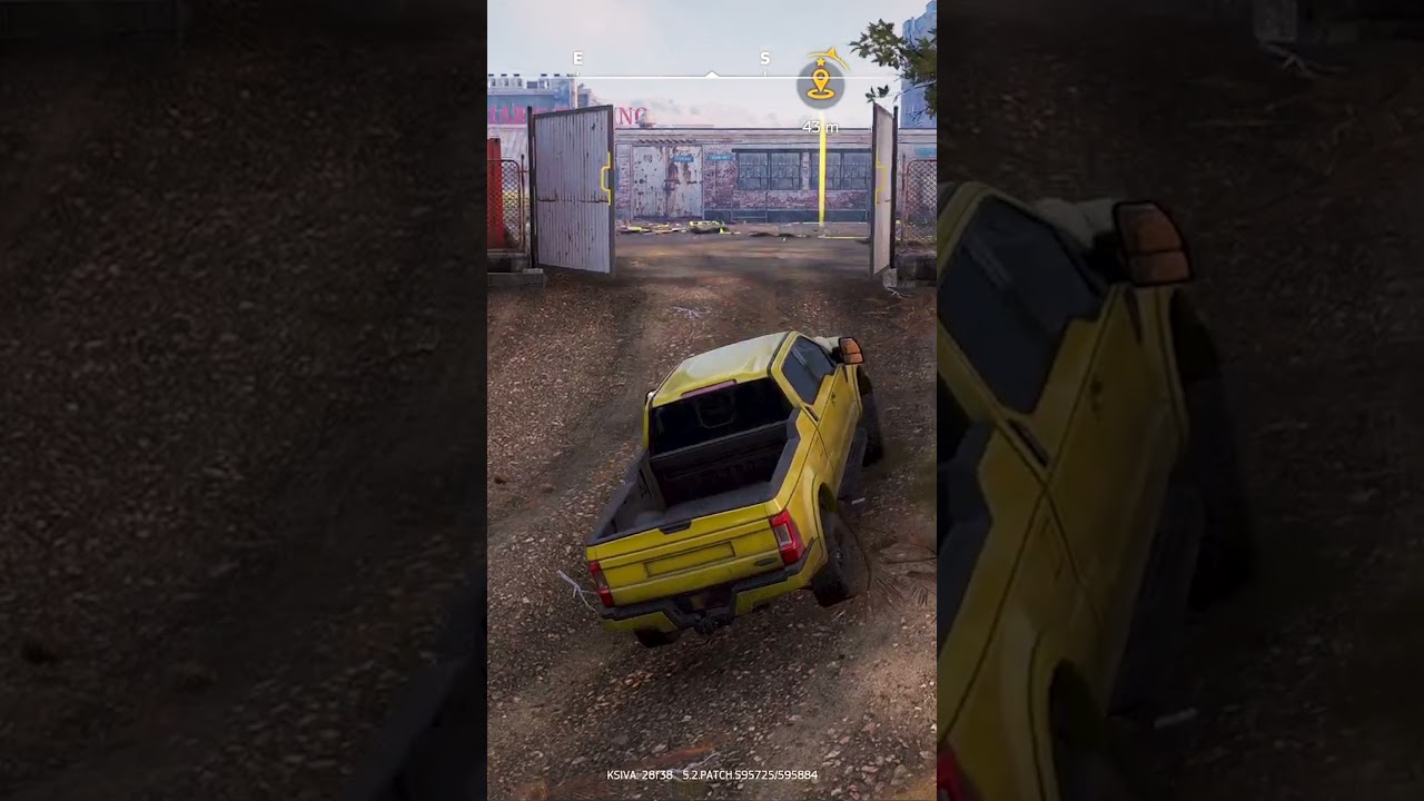 Can you REALLY drive through these gates in a pickup truck?