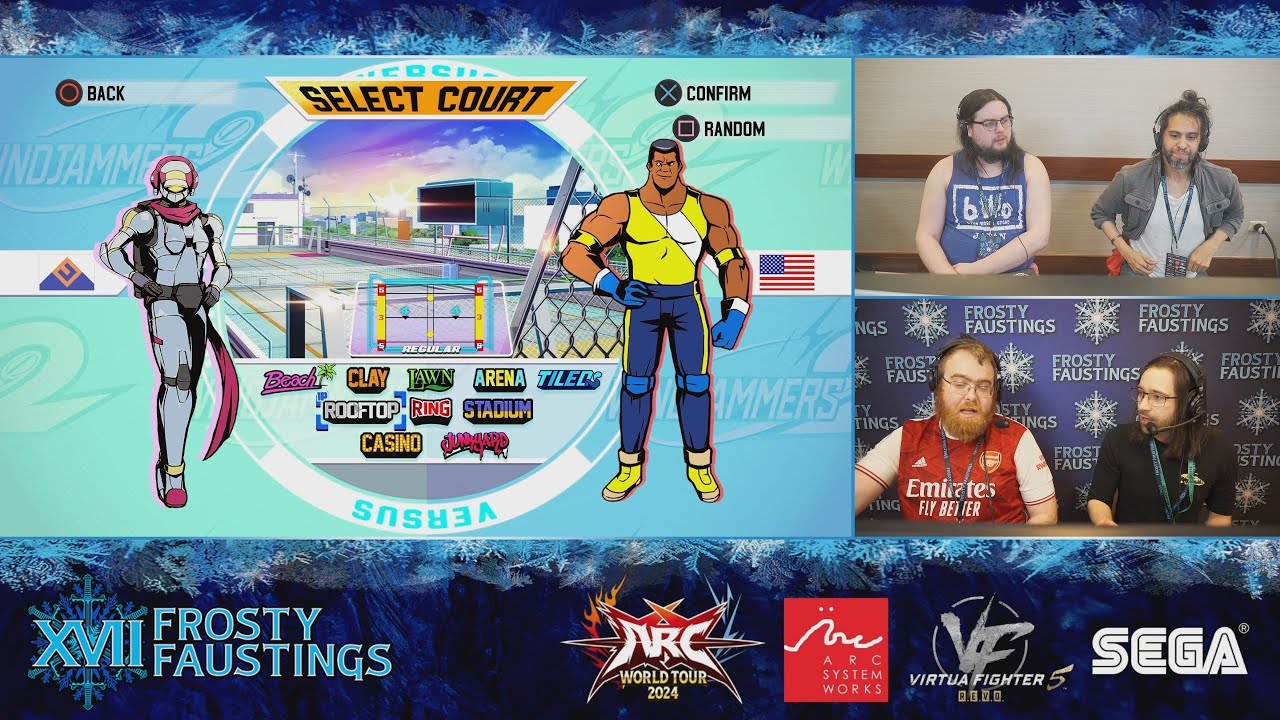 Windjammers 2 Top 4 @ Frosty Faustings XVII 2025 ☆Time Stamped☆