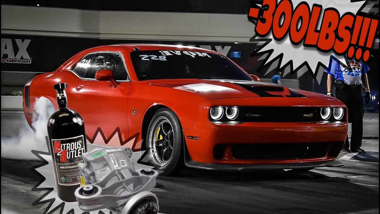 Challenger ScatPack weight reduction - How it lost 300lbs!!!