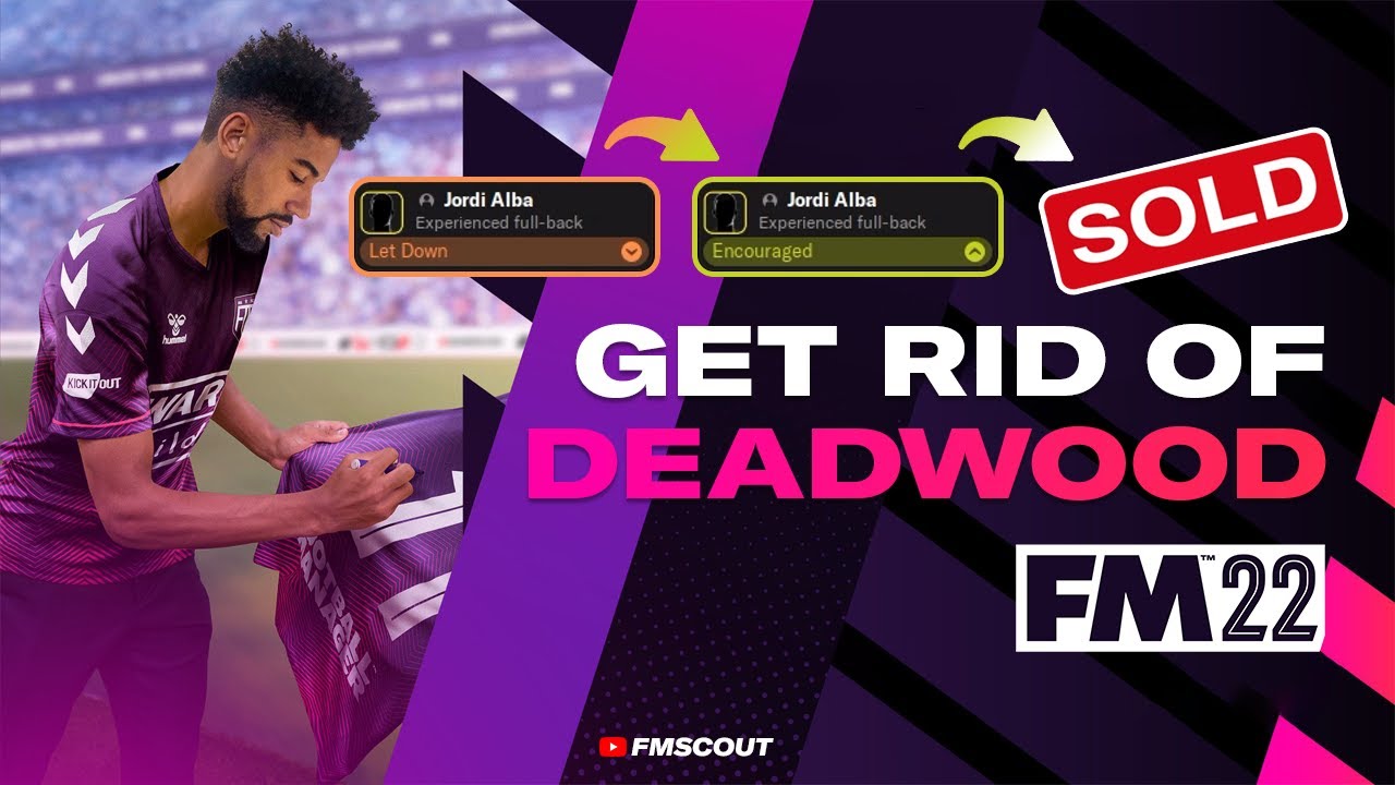 Football Manager 22 Tips // How to sell Deadwood Players in FM22